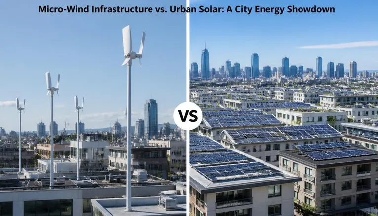 Micro-Wind Turbines vs. Urban Solar: Which One Wins the City Energy Race?