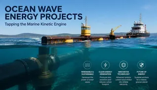 Ocean Wave Energy Projects: Tapping the Marine Kinetic Engine