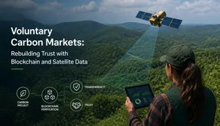 Voluntary Carbon Markets: Rebuilding Trust with Blockchain and Satellite Data
