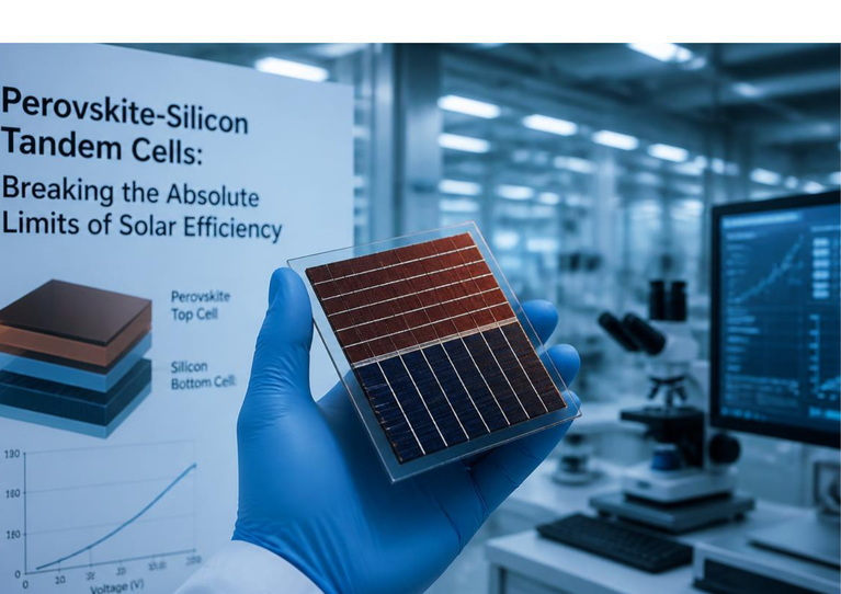 Perovskite-Silicon Tandem Cells: Breaking the Absolute Limits of Solar Efficiency