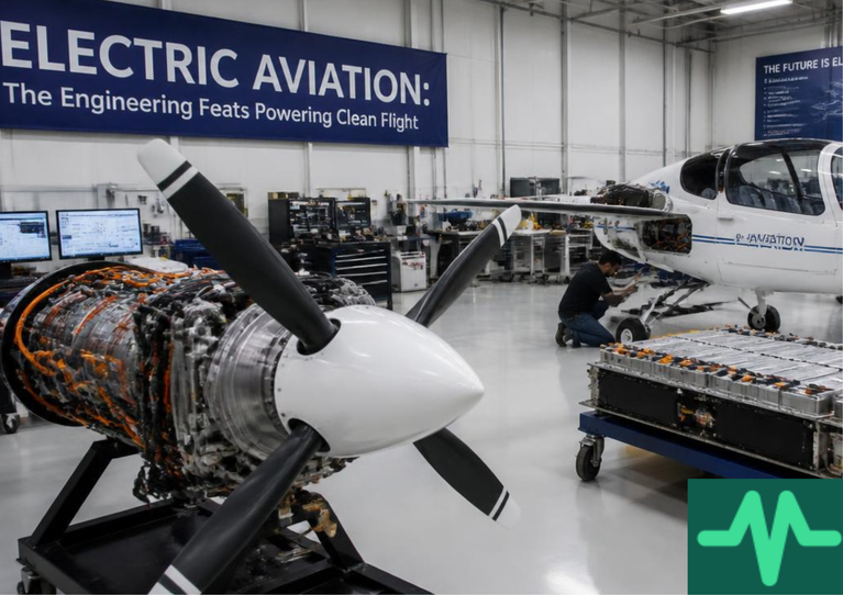 Electric Aviation: The Engineering Feats Powering Clean Flight