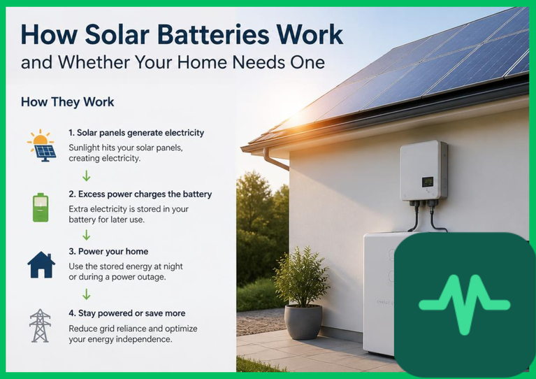 How Solar Batteries Work and Whether Your Home Needs One