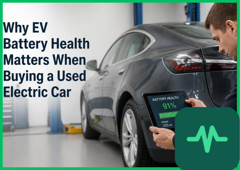 Why EV Battery Health Matters When Buying a Used Electric Car