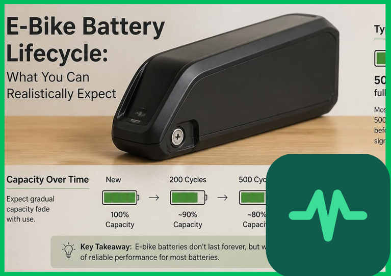 E-Bike Battery Lifecycle: What You Can Realistically Expect