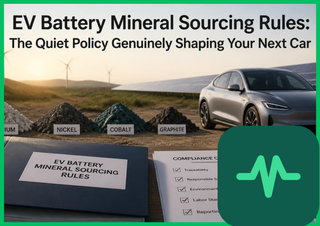 EV Battery Mineral Sourcing Rules: The Quiet Policy Genuinely Shaping Your Next Car