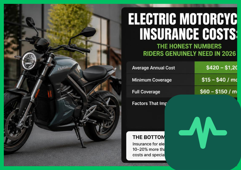 Electric Motorcycle Insurance Costs: The Honest Numbers Riders Genuinely Need in 2026