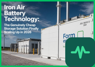 Iron Air Battery Technology: The Genuinely Cheap Storage Solution Finally Scaling Up in 2026