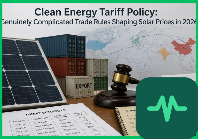 Clean Energy Tariff Policy: The Genuinely Complicated Trade Rules Shaping Solar Prices in 2026