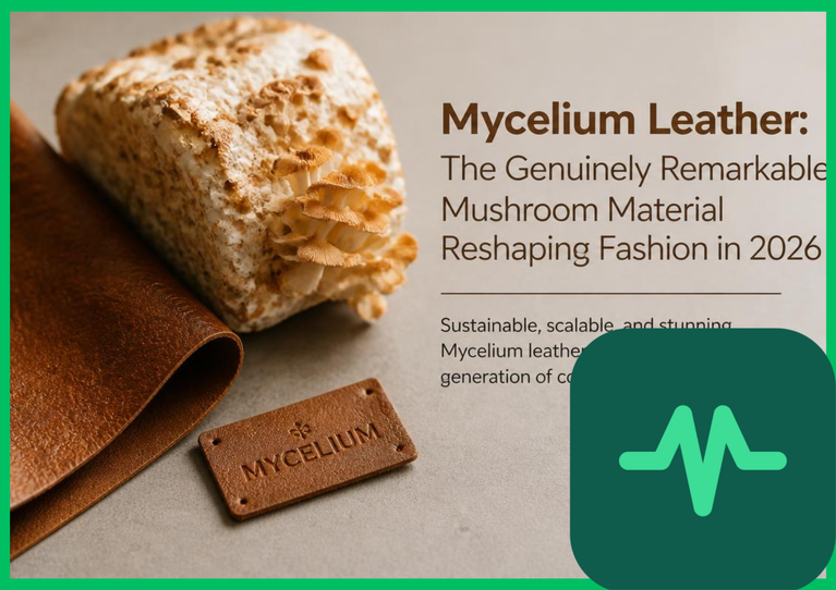 Mycelium Leather: The Genuinely Remarkable Mushroom Material Reshaping Fashion in 2026
