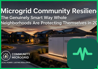 Microgrid Community Resilience: The Genuinely Smart Way Whole Neighborhoods Are Protecting Themselves in 2026