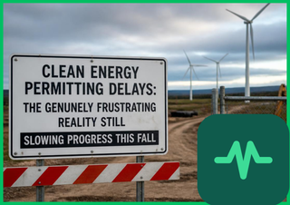 Clean Energy Permitting Delays: The Genuinely Frustrating Reality Still Slowing Progress This Fall