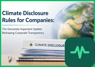 Climate Disclosure Rules for Companies: The Genuinely Important Update Reshaping Corporate Transparency