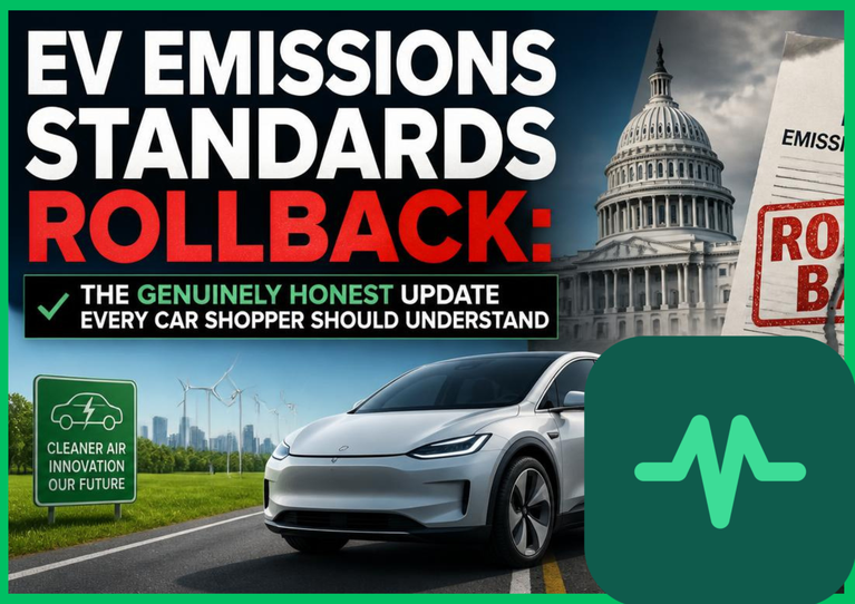 EV Emissions Standards Rollback: The Genuinely Honest Update Every Car Shopper Should Understand