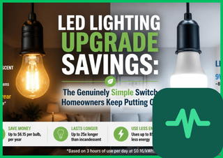 LED Lighting Upgrade Savings: The Genuinely Simple Switch Homeowners Keep Putting Off