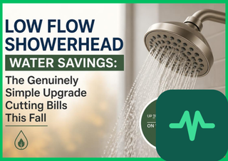 Low Flow Showerhead Water Savings: The Genuinely Simple Upgrade Cutting Bills This Fall