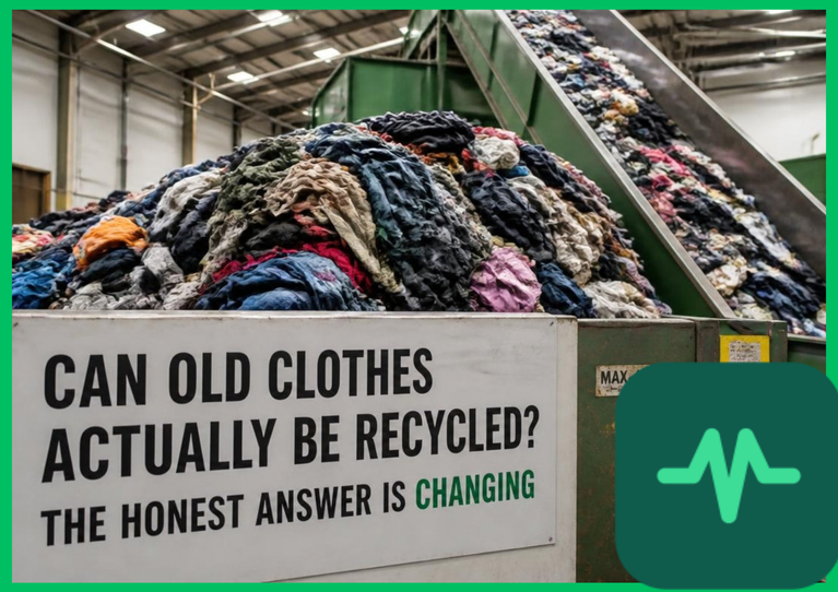 Can Old Clothes Actually Be Recycled? The Honest Answer Is Changing