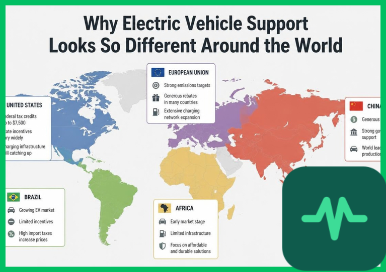 Why Electric Vehicle Support Looks So Different Around the World
