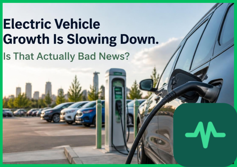 Electric Vehicle Growth Is Slowing Down. Is That Actually Bad News?
