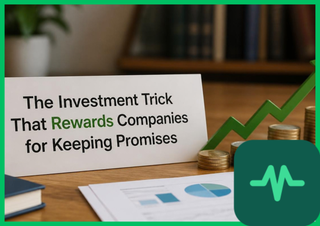 The Investment Trick That Rewards Companies for Keeping Promises