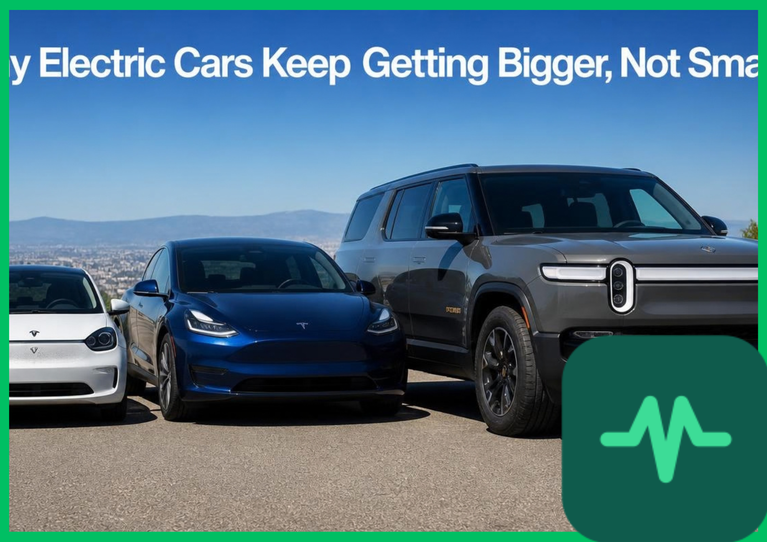 Why Electric Cars Keep Getting Bigger, Not Smaller