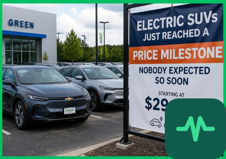 Electric SUVs Just Reached a Price Milestone Nobody Expected So Soon