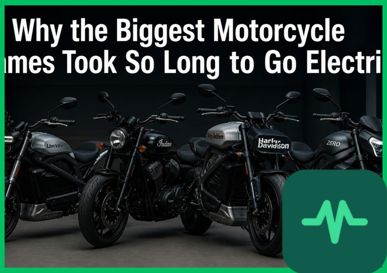 Why the Biggest Motorcycle Names Took So Long to Go Electric
