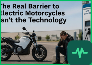 The Real Barrier to Electric Motorcycles Isn't the Technology