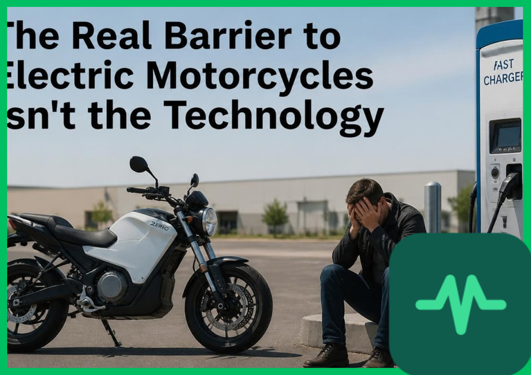 The Real Barrier to Electric Motorcycles Isn't the Technology